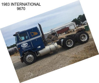 1983 INTERNATIONAL 9670