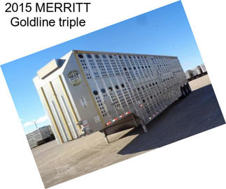 2015 MERRITT Goldline triple