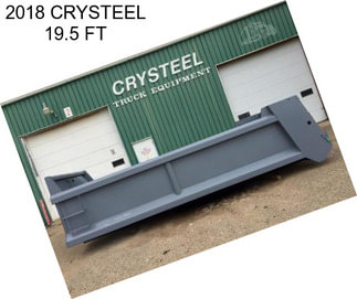 2018 CRYSTEEL 19.5 FT