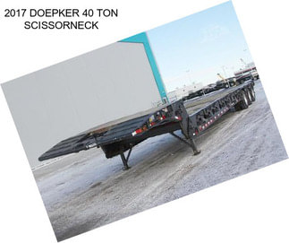 2017 DOEPKER 40 TON SCISSORNECK