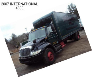 2007 INTERNATIONAL 4300