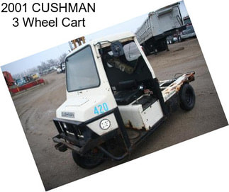 2001 CUSHMAN 3 Wheel Cart