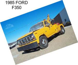 1985 FORD F350