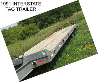 1991 INTERSTATE TAG TRAILER