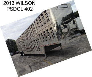 2013 WILSON PSDCL 402