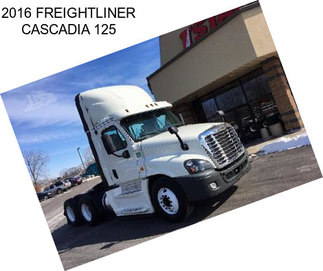 2016 FREIGHTLINER CASCADIA 125