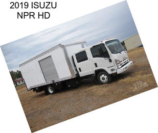 2019 ISUZU NPR HD