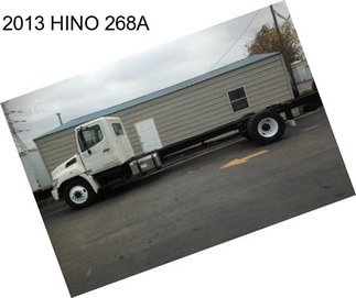 2013 HINO 268A