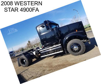 2008 WESTERN STAR 4900FA