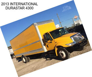 2013 INTERNATIONAL DURASTAR 4300