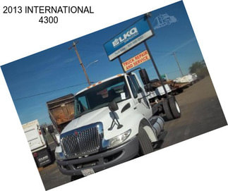 2013 INTERNATIONAL 4300