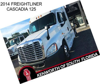 2014 FREIGHTLINER CASCADIA 125