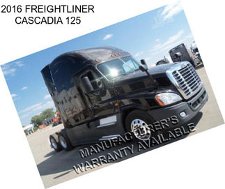 2016 FREIGHTLINER CASCADIA 125