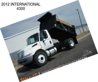 2012 INTERNATIONAL 4300