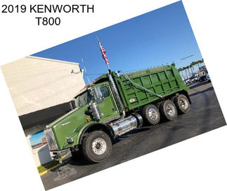 2019 KENWORTH T800