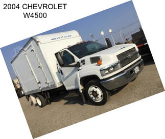 2004 CHEVROLET W4500