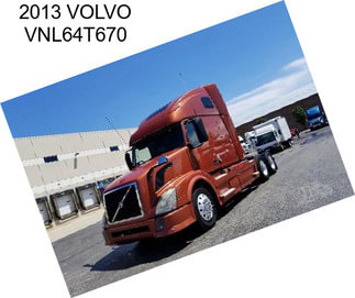 2013 VOLVO VNL64T670