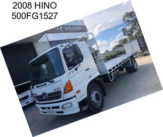 2008 HINO 500FG1527