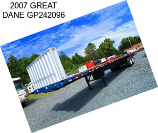 2007 GREAT DANE GP242096