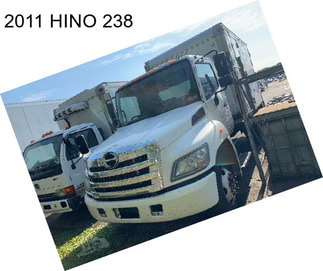 2011 HINO 238