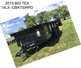 2019 BIG TEX 14LX-12BK7SIRPD