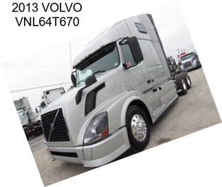 2013 VOLVO VNL64T670