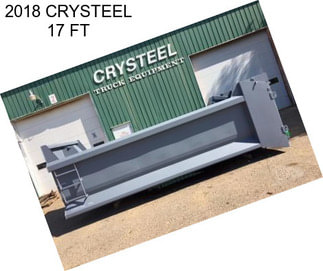 2018 CRYSTEEL 17 FT