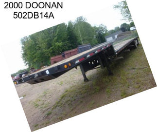 2000 DOONAN 502DB14A