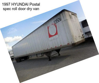 1997 HYUNDAI Postal spec roll door dry van