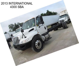 2013 INTERNATIONAL 4300 SBA