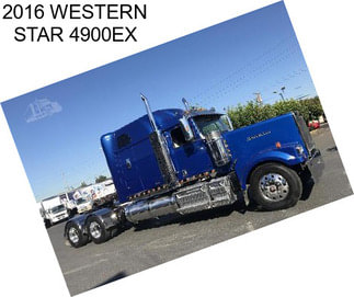 2016 WESTERN STAR 4900EX