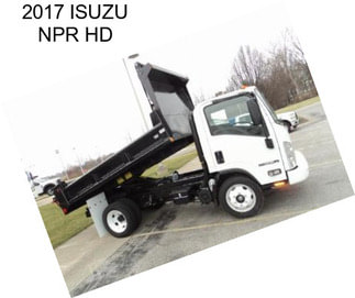 2017 ISUZU NPR HD