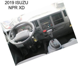 2019 ISUZU NPR XD