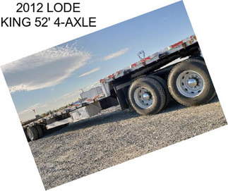 2012 LODE KING 52\' 4-AXLE