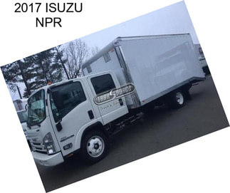 2017 ISUZU NPR