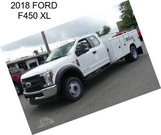 2018 FORD F450 XL