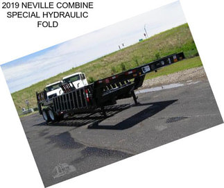 2019 NEVILLE COMBINE SPECIAL HYDRAULIC FOLD