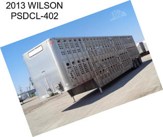 2013 WILSON PSDCL-402