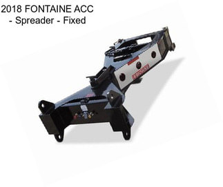 2018 FONTAINE ACC - Spreader - Fixed