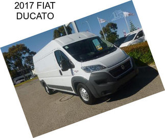 2017 FIAT DUCATO