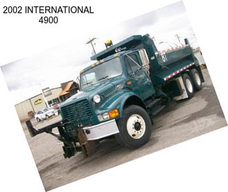 2002 INTERNATIONAL 4900