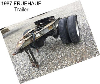 1987 FRUEHAUF Trailer