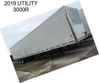 2019 UTILITY 3000R