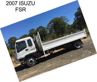 2007 ISUZU FSR