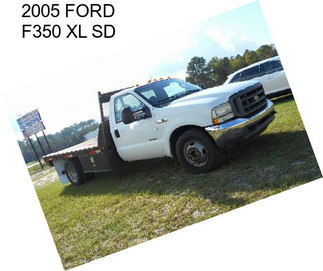 2005 FORD F350 XL SD