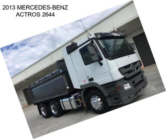 2013 MERCEDES-BENZ ACTROS 2644