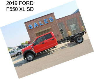 2019 FORD F550 XL SD