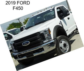 2019 FORD F450