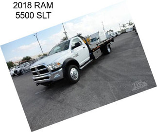 2018 RAM 5500 SLT
