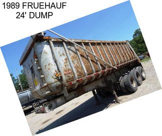 1989 FRUEHAUF 24\' DUMP